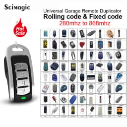Gate control for Garage door Remote control duplicator 433.92MHz 868.3MHz Gate door opener For Fixed rolling code