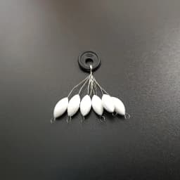 240pcs Seven-star Float White Color Fishing Floats Large Medium Small Size Carp Fishing Float Accesories Pesca Buoys B548