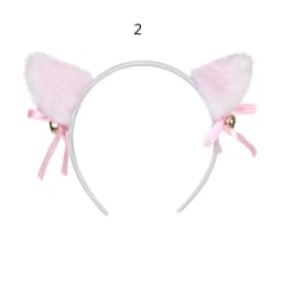 Anime Cosplay Cute Face Wash Plush Cartoon Hair Accessories Hair Hoop Hair Band Cat Ears Headband