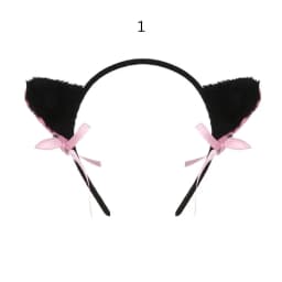Anime Cosplay Cute Face Wash Plush Cartoon Hair Accessories Hair Hoop Hair Band Cat Ears Headband