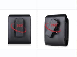 For Samsung Galaxy Z Flip 8 /Flip 7 /Flip 6 Flip 5 /Flip4 Belt Clip Holster Case Cover PU Leather Waist Bag For Motorola Razr 60