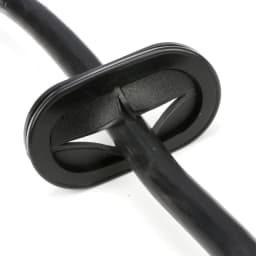 Oval Blanking Grommets Rubber Closed Blind Plug Bung Cable Wiring Protect Bushes