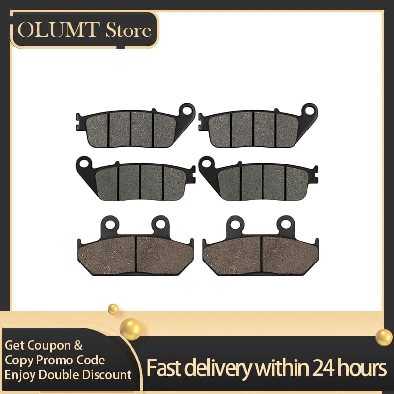 Motorcycle Scooter Brake Pads Front Rear Kit For SUZUKI AN650 BURGMAN 2003 2004 2005 2006 2007 2008 2009 2010 2011 2012 - 2017
