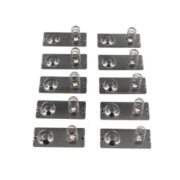 10PCS 27x11mm AA Battery Positive Negative Conversion Spring Contact Plate For the 5th battery spring