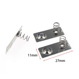 10PCS 27x11mm AA Battery Positive Negative Conversion Spring Contact Plate For the 5th battery spring