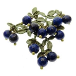 New Elegant Retro Green Cranberry Brooch Metal Pin Pearl Plant Leaf Brooches For Women Collar Accessories Jewelry