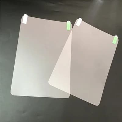 2pcs Universal 5/6/7/8/9/10/11/12inch Screen Protectors C Protective Pet Film FOR mobile Smart phone Tablet/Car GPS LCD/MP3 4