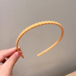 1PCS New Fashion Morandi Color Frosted Hair Bundle Headband Simple Braid Headband Hair Accessories