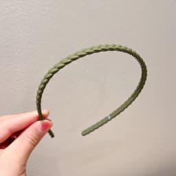 1PCS New Fashion Morandi Color Frosted Hair Bundle Headband Simple Braid Headband Hair Accessories