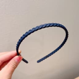 1PCS New Fashion Morandi Color Frosted Hair Bundle Headband Simple Braid Headband Hair Accessories