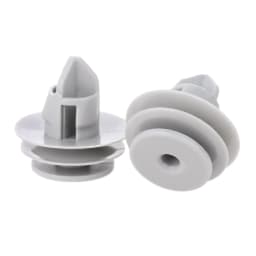 25Pcs Car Plastic Interior Attaching The Door Card Panel Grey Trim Clips Fastener 91560-slj-j01 for Honda Civic CR-V Accord Jazz