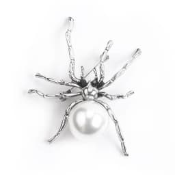 Fun creative metal spider brooch coat clothing pin insect brooches gift