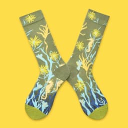 1 Pair Canvas Lattice Plant Art Funny Socks Women Novelty Abstract Cute Socks Women Jacquard Crew Female Calcetines Divertidos