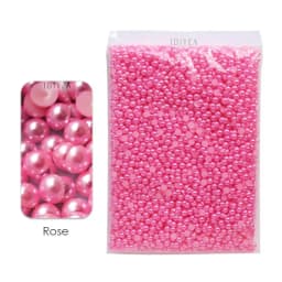 Bulk Wholesale 2-10mm Imitation Pearls Ivory White AB Multi Colors Half Round Flat Back Bead ABS Plastic Glitters DIY Nail Art