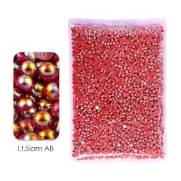 Bulk Wholesale 2-10mm Imitation Pearls Ivory White AB Multi Colors Half Round Flat Back Bead ABS Plastic Glitters DIY Nail Art