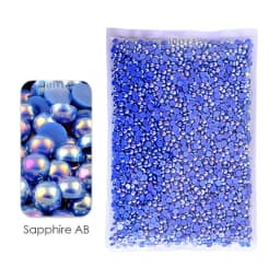 Bulk Wholesale 2-10mm Imitation Pearls Ivory White AB Multi Colors Half Round Flat Back Bead ABS Plastic Glitters DIY Nail Art