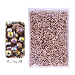 Bulk Wholesale 2-10mm Imitation Pearls Ivory White AB Multi Colors Half Round Flat Back Bead ABS Plastic Glitters DIY Nail Art