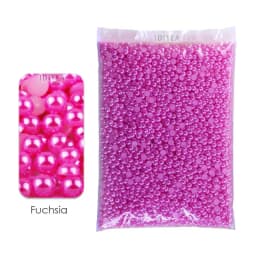 Bulk Wholesale 2-10mm Imitation Pearls Ivory White AB Multi Colors Half Round Flat Back Bead ABS Plastic Glitters DIY Nail Art