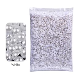 Bulk Wholesale 2-10mm Imitation Pearls Ivory White AB Multi Colors Half Round Flat Back Bead ABS Plastic Glitters DIY Nail Art
