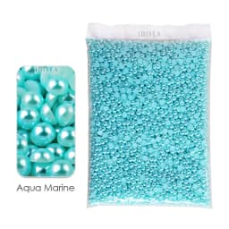 Bulk Wholesale 2-10mm Imitation Pearls Ivory White AB Multi Colors Half Round Flat Back Bead ABS Plastic Glitters DIY Nail Art