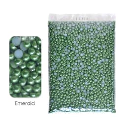 Bulk Wholesale 2-10mm Imitation Pearls Ivory White AB Multi Colors Half Round Flat Back Bead ABS Plastic Glitters DIY Nail Art