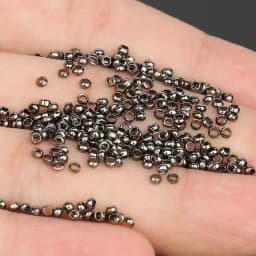 1000pcs Gold Plated Copper Beads Crimp End Beads Stopper Spacer Beads For Bracelet Necklace Jewelry Making Diy Accessories