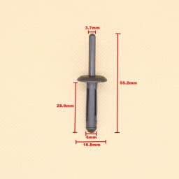 Pack of 30 /50 For Jeep Chrylser Dodge Nylon Blind Rivets Clips 6500911 14063981 N803043S
