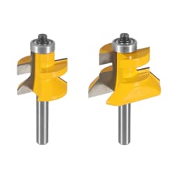 YUSUN 2PCS Stile&Rail Assembles Router Bit Woodworking Milling Cutter For Wood Tools