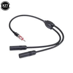 Car Antenna Cable Adapter 1 to 2 Radio Antenna Splitter Extension Cable Meet More Connectivity Needs Antenna For Car