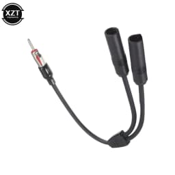 Car Antenna Cable Adapter 1 to 2 Radio Antenna Splitter Extension Cable Meet More Connectivity Needs Antenna For Car