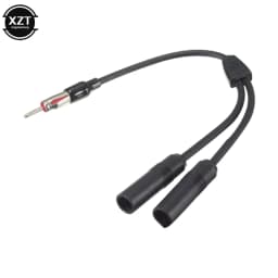 Car Antenna Cable Adapter 1 to 2 Radio Antenna Splitter Extension Cable Meet More Connectivity Needs Antenna For Car