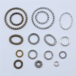 40pcs Round Circle Charms For Jewelry Making Tibetan Bronze Silver Color Pendants Antique Jewelry Making DIY Handmade Craft