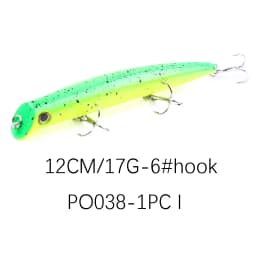 New Popper Fishing Lure 2021 Weigths 17g 12cm Topwater Wobbler Accessories Artificial Bait Goods Floating Wobblers Fish Tackle