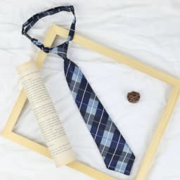 33*6cm/13*13cm JK Ties Women Plaid Neck Tie Girls Japanese Style for Jk Uniform Cute Necktie Plaid Uniform School Accessories