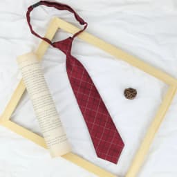 33*6cm/13*13cm JK Ties Women Plaid Neck Tie Girls Japanese Style for Jk Uniform Cute Necktie Plaid Uniform School Accessories