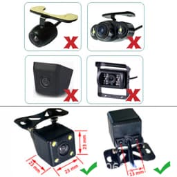 Rear View Camera Bracket Cover Case Housing Plate For Kia Ceed ED Borrego HM Sportage R JE Hyundai Veracruz EN Terracan Elantra