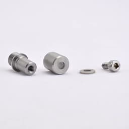 1 Set Right / Left-hand Stainless Steel Tremolo System Bridge Arm / Tremolo Bar With Screw