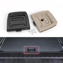 For BMW F15 F16 Car Trunk Tail Cover Bottom Plate Mat Floor Carpet Handle Spare Tire Cover Lock Replace For BMW X5 X6 2014-2019