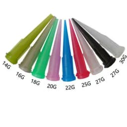 Syringe Dispensing Needle with Luer Lock PP Heat-Resistant Plastic Blunt Tip TT Assorted Plastic Conical Screw Interface Needle