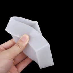 Silicone World Cuboid Cube Epoxy Resin Mold Crystal Epoxy Silicone Mold DIY Jewelry Pendant Storage Tray Candle Mold Making Tool