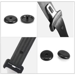10Pcs Car Seat Belt Stopper Buttons Non-slip Universal Limit Safety Buckles Retainer Car Parts Fastener Auto Accessories