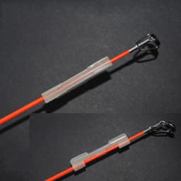 8pcs Luminous Lightstick Holder NEW Night Fishing Rod Tip Light Holder Clip Used on Fishing Rod for Chemical Light Stick J308