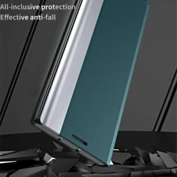 Flip Leather Case For Samsung Galaxy S26 S25 Edge S22 S23 S24 Ultra S10 Plus S20 S21 FE S8 S9 Holder Luxury Bracket Cover Coque