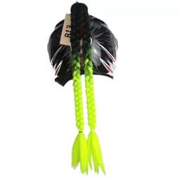 New Arrival Helmet Braid Motorcycle Motorbike Woman Helmet Braids 24" With Twist Sucker Dual Pigtail Ponytail Braids For Helmet