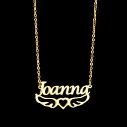 Atoztide New Custom Name Necklaces Personalized Fashion Stainless Steel Bottom Decoration Pendant Heart Letter for Women Jewelry