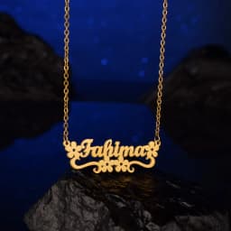 Atoztide New Custom Name Necklaces Personalized Fashion Stainless Steel Bottom Decoration Pendant Heart Letter for Women Jewelry
