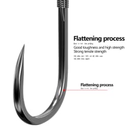 10Bags=100PCS Stainless Steel Hooks+5 Float Seat Shallow Water Non-Brab Hooks Lake Carp Fishing Hooks Tools(Jinxiu Non-Brab)