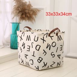 Folding Storage Basket For Kids Toys Organizer Storage Box Toys Basket Sundries Laundry Basket Storage Organizer Box Containers