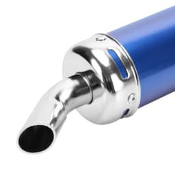 Style Design Universal Metal 28MM Racing Motocross Black Exhaust Muffler 2 Stroke Motorcycle Exhaust Pipe Muffler