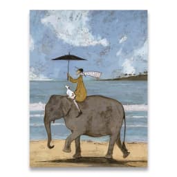 Vintage Nordic Abstract Landscape Love Dogs Pet Canvas Wall Art Paintings Posters and Prints Pictures Living Room Home Decor